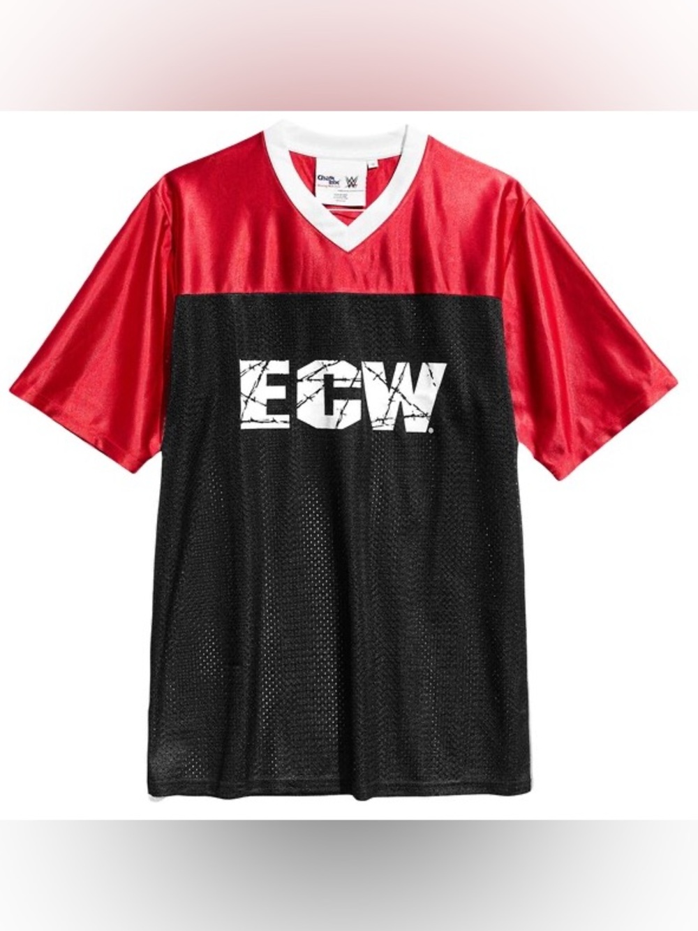 Chalk Line ECW Barbed Wire Football Jersey NWT Red Black - XL